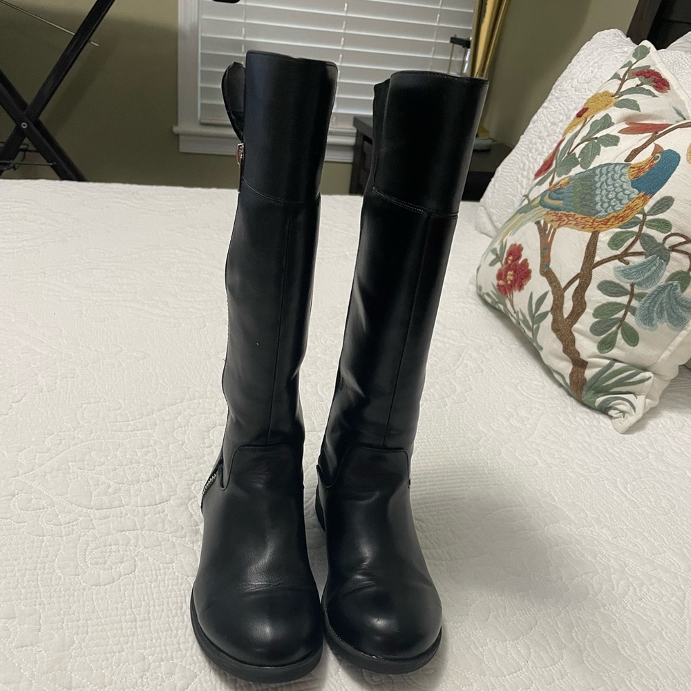 Steve Madden Girls JLexy Fashion Boot, Black, Sz 2 US
